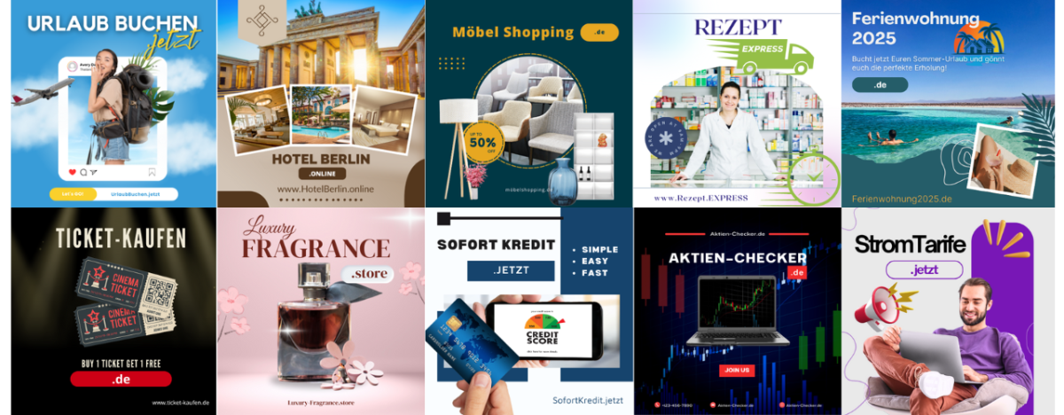 Madcoon.com Domain Bild Slider Startseite